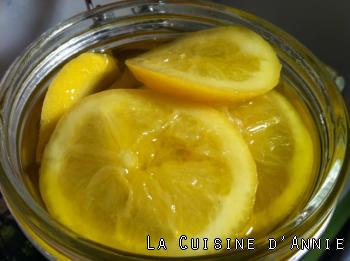 Citrons confits à l'huile