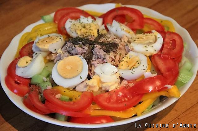 Salade composée d'été