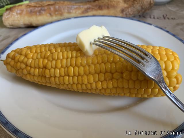 Maïs ou Minnesota-style Cooked Corn