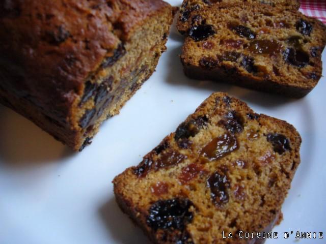 Cake anglais aux raisins - Tea bread