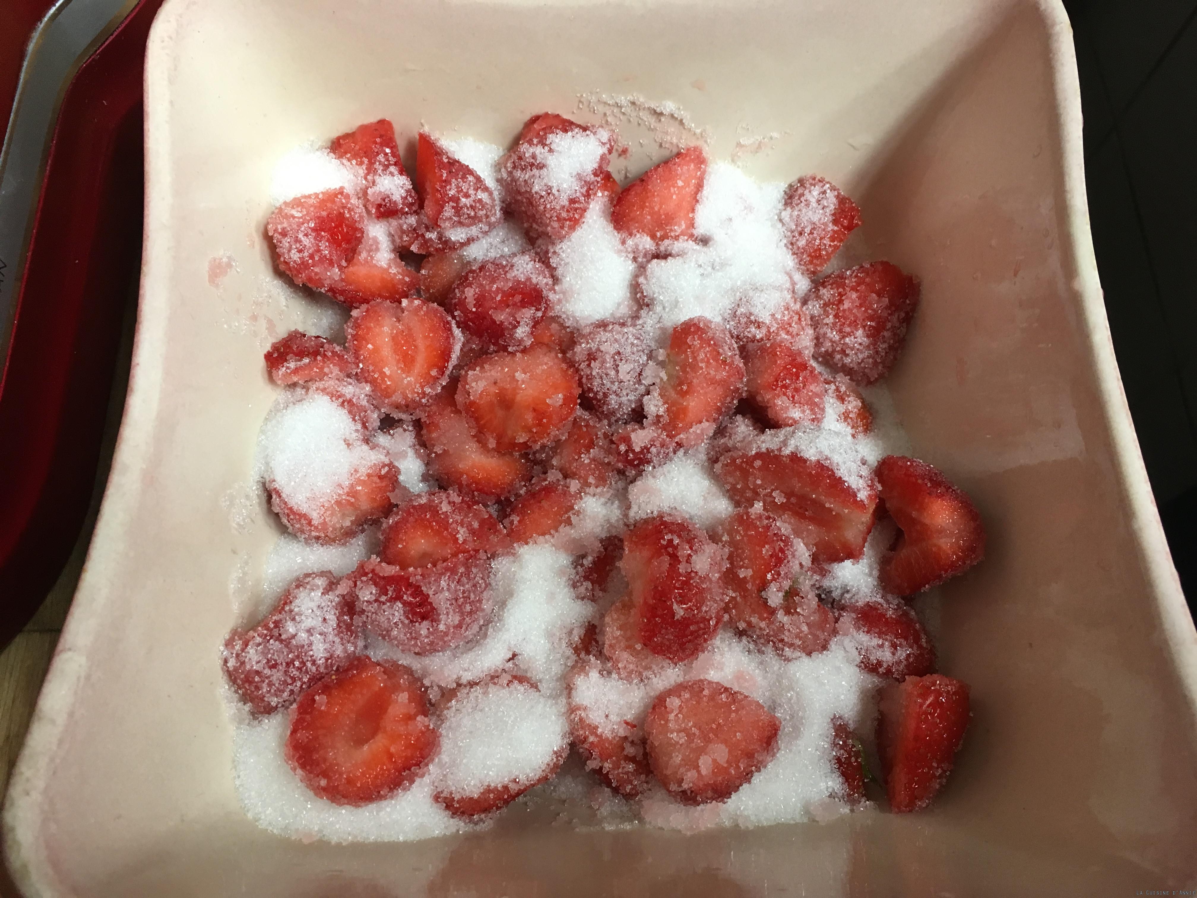 Confiture fraises rhubarbe - Recettes de cuisine Ôdélices