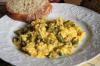 Brouillade aux asperges vertes