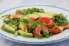 Salade d’avocats, pamplemousses, crevettes