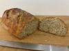 Pain au levain maison aux céréales