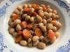 Haricots blancs frais aux carottes