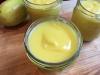 Crème de citron Lemon curd 