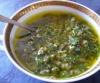 Salsa verde sauce verte