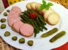Salade de pommes de terre au cervelas